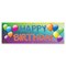 Signmission Happy Birthday Banner Concession Stand Food Truck Single Sided B-72-30082 - alternate 1